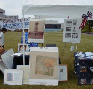 TSC Outreach Table at the Nikola Tesla Celebrations in Philadelphia, PA